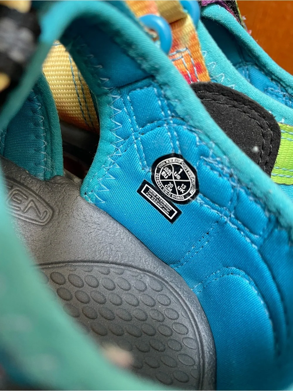 KEEN water shoes size 1